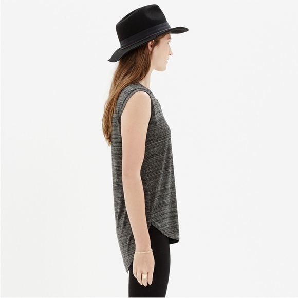 MADEWELL Tipoff Placket Hi-Low Tank size small - Picture 3 of 8